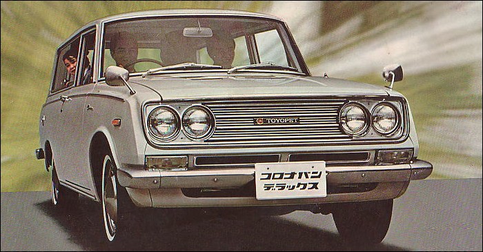Japanese Toyota Corona PT47V van