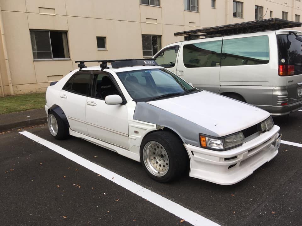 Altezza RS200 with Levin AE86 front - a better picture