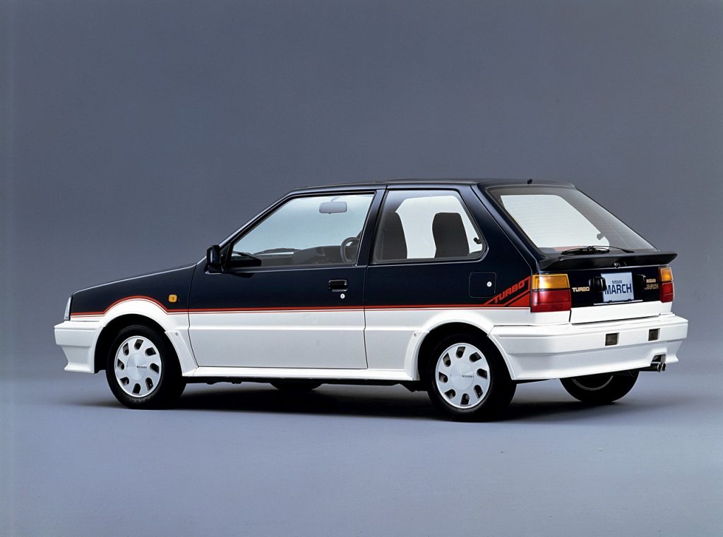 Nissan March Turbo K10 rear