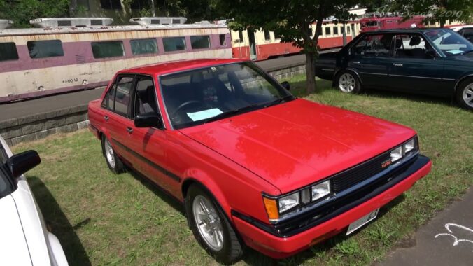 Near original red 1984 Carina GT-TR TA63