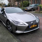 Just around the corner of my home: Lexus LC500h – Down on the Street