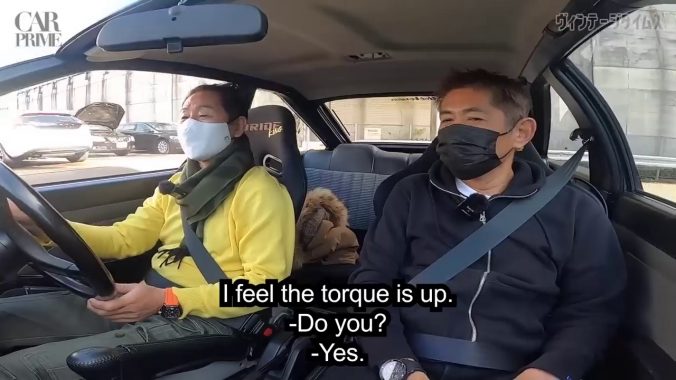 Keiichi Tsuchiya claims he feels more torque