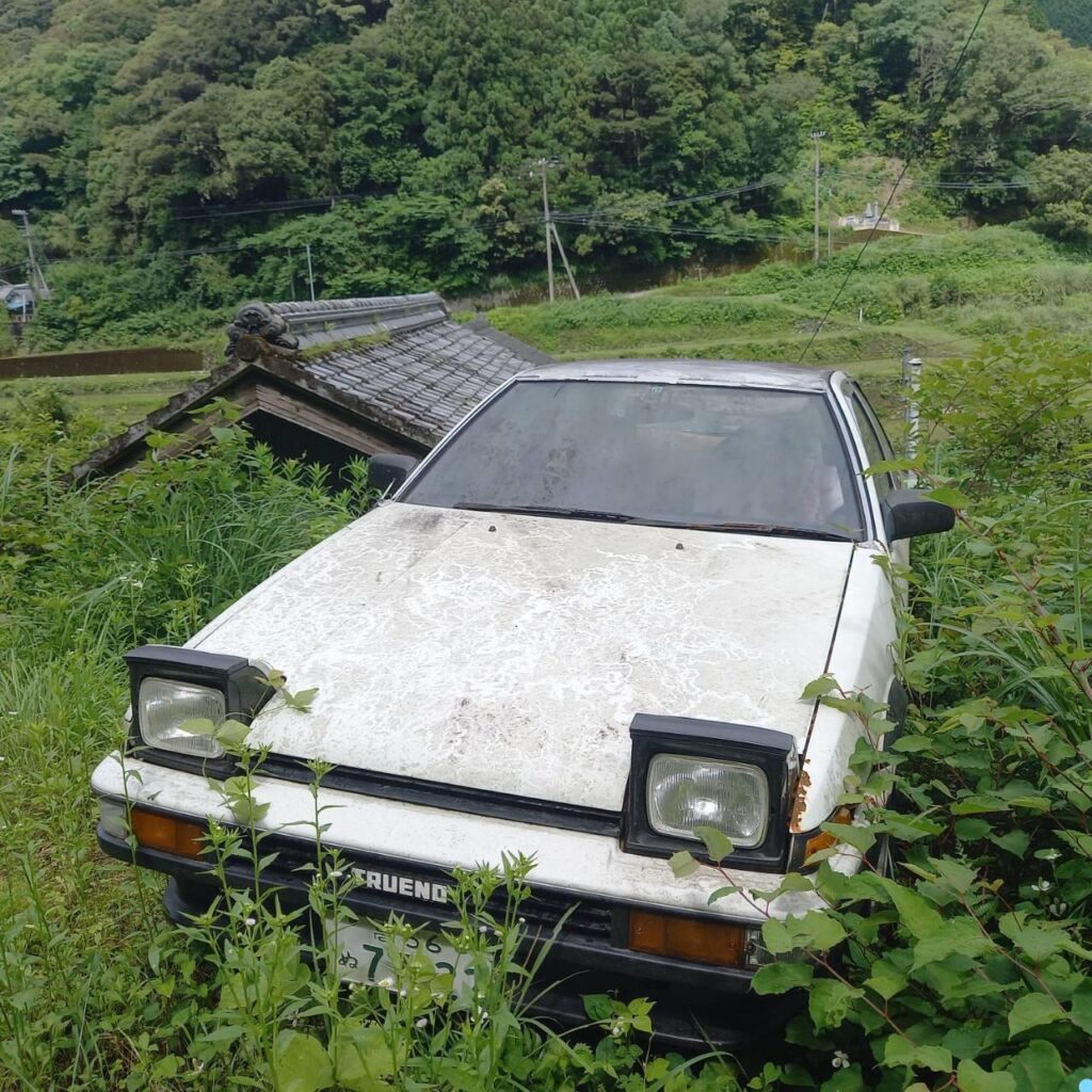 The Trueno appears to be okay, but I fear for the rust on the underside