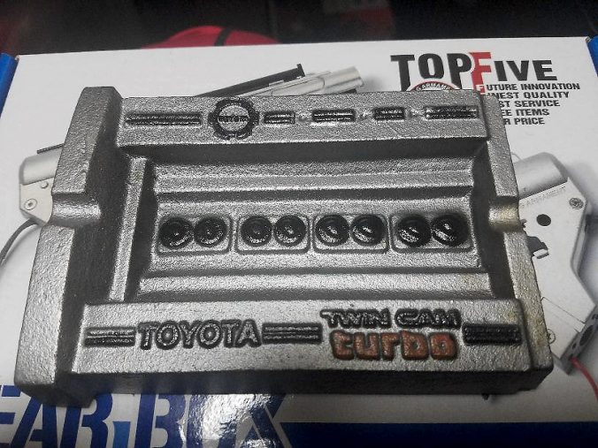Toyota 3T-GTEU headcover ashtray looks accurate