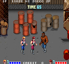 Double Dragon screenshot from Wikipedia (fair use)