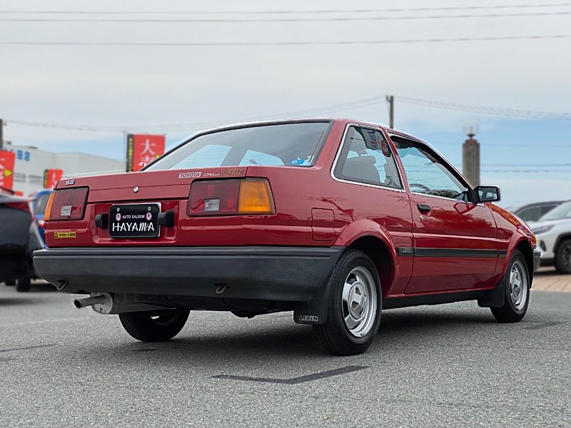 This Levin AE85 has no rust!