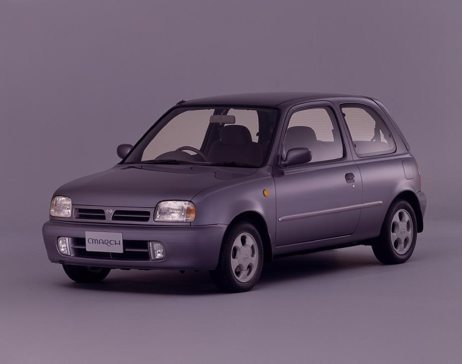 Nissan March A♯ at the launch in 1992