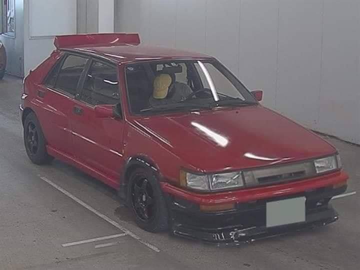 Lancia Delta Integrale with Toyota Corolla Levin AE86 front swap