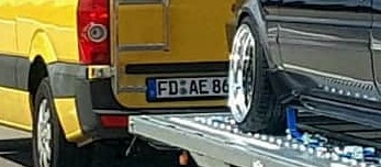 This German vanity plate is brilliant!