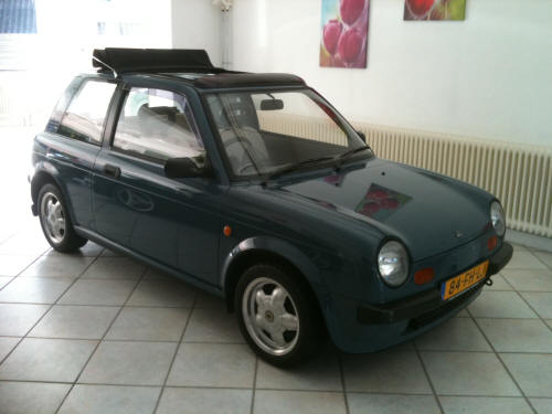 First Nissan Be-1 in the Netherlands, owned by the Jan Manenschijn museum