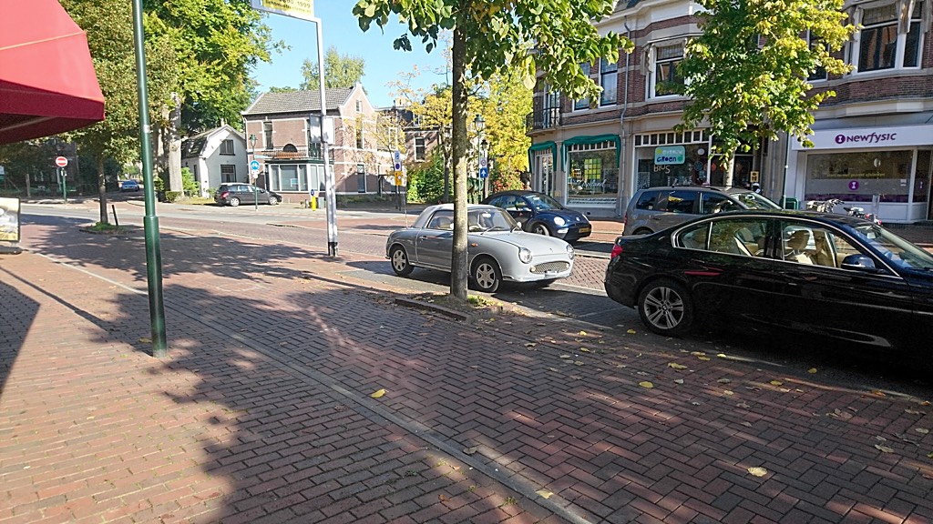 1992 Nissan Figaro in Lapis Grey