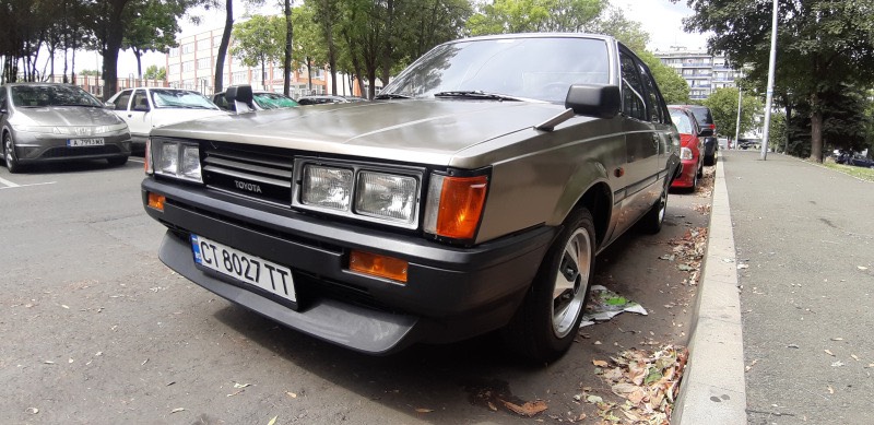 The modifications on this Bulgarian Toyota Carina TA60 can be considered polarizing
