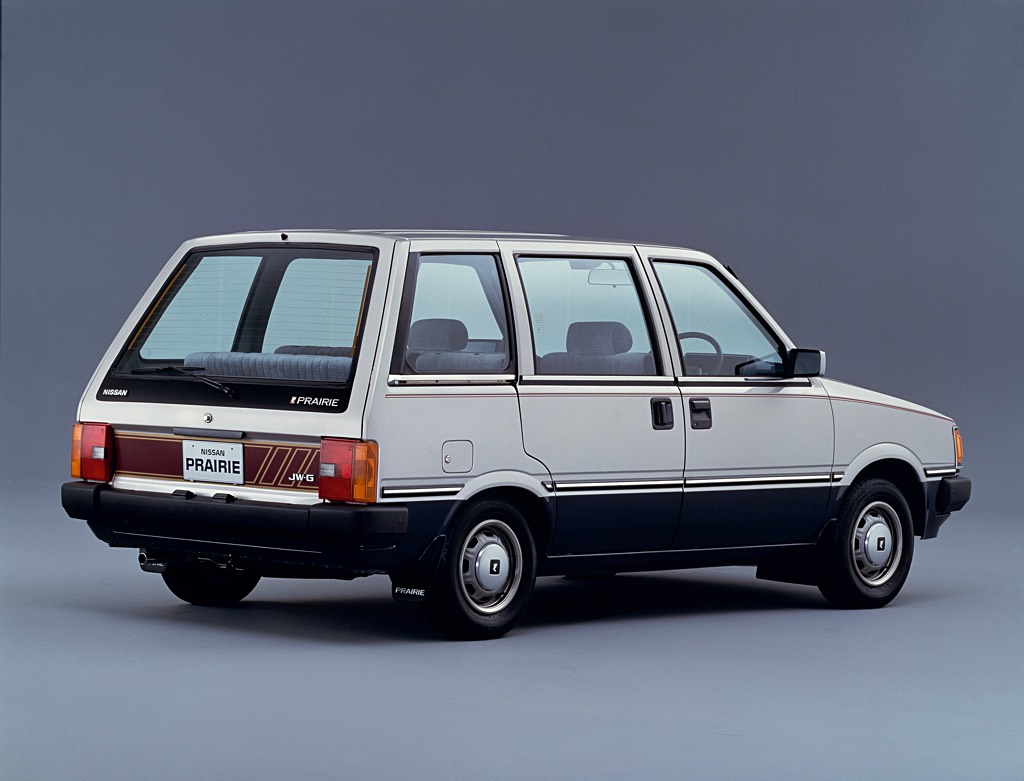 Nissan Prairie JW-G for the Japanese Domestic Market