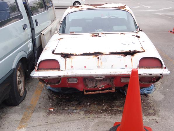 The Mazda Cosmo quickly deteriorates