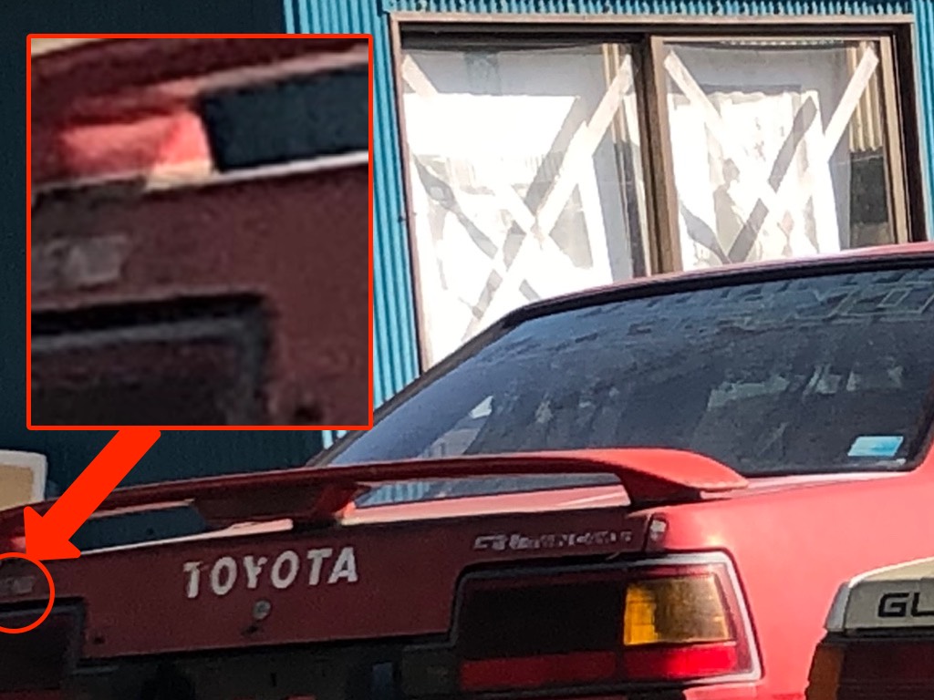 This Trueno AE85 is an SE trim level