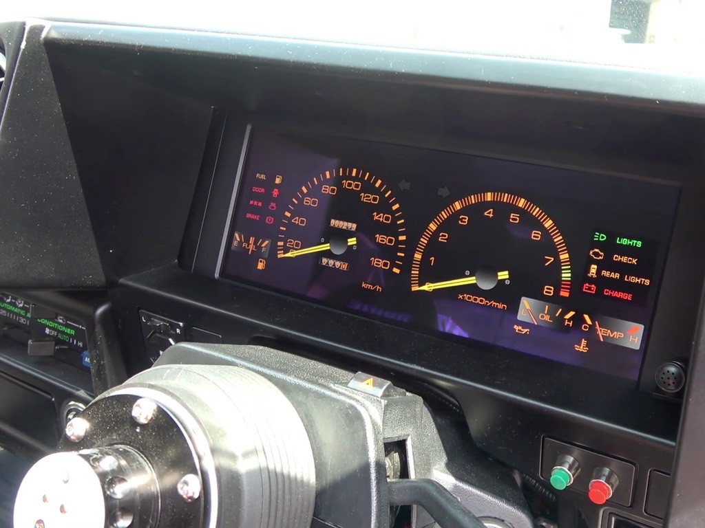 Tec-Art's AE86 gauge panel - kouki analogue black limited gauge cluster