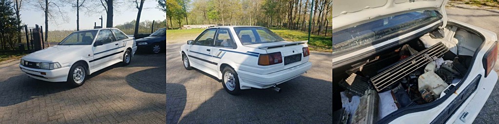 Photos of the first time this AE86 was for sale