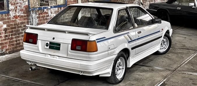 Dutch Corolla AE86 with an AE82 front end swap: how bad can it be?