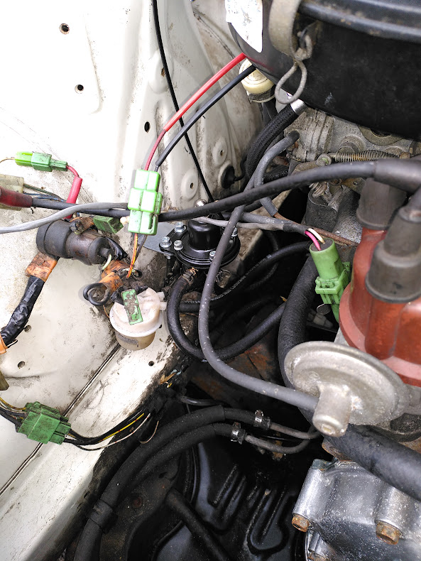 Malpassi fuel pressure regulator installed on my Carina TA60