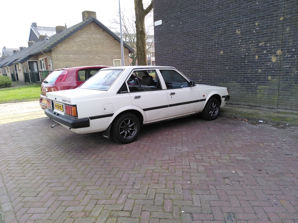 Fitting Black Racing rims (Watanabe knock offs) on my Carina TA60