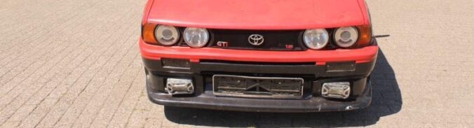 What's worse than an AE86 with AE82 headlights? An AE86 with BMW E34 complex!
